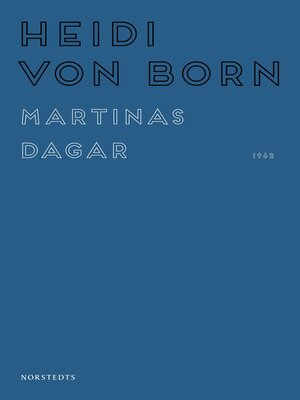 cover image of Martinas dagar
